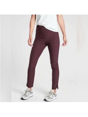 Athleta Maroon Wander Slim Ankle Pant 14